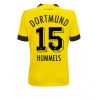 Dames Borussia Dortmund Mats Hummels #15 Thuis tenue 2022-23 Korte Mouw