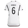 Dames Duitsland Joshua Kimmich #6 Thuis tenue WK 2022 Korte Mouw