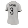Dames Paris Saint-Germain Presnel Kimpembe #3 Uit tenue 2022-23 Korte Mouw
