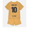Kids Barcelona Ansu Fati #10 Uit tenue 2022-23 Korte Mouw (+ Korte broeken)