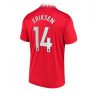 Manchester United Christian Eriksen #14 Thuis tenue Mensen 2022-23 Korte Mouw