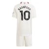 Kids Manchester United Marcus Rashford #10 Derde tenue 2023-24 Korte Mouw (+ Korte broeken)