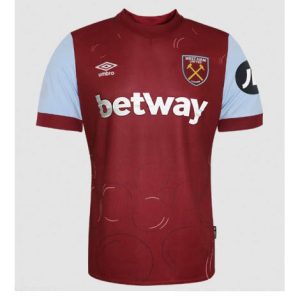 West Ham United Thuis tenue Mensen 2023-24 Korte Mouw