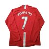 Retro Manchester United Ronaldo #7 2007/08 Thuisshirt Lange Mouwen Voetbalshirts