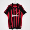 AC Milan 2006/07 Thuis tenue Korte Mouw Retro Voetbalshirts