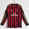 AC Milan 2013/14 Thuis tenue Lange Mouwen Retro Voetbalshirts