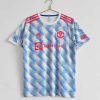 Manchester United 2021/22 Uit tenue Korte Mouw Klassieke Retro Voetbalshirts