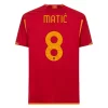 AS Roma Matić #8 Thuisshirt 2023-2024 Voetbalshirt met Korte Mouw