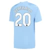 Manchester City Bernardo Silva #20 Thuisshirt 2023-2024 Voetbalshirts Korte Mouw