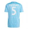 België Jan Vertonghen #5 Uitshirt EK 2024 Voetbalshirts Korte Mouw