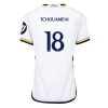 Dames Real Madrid Aurelien Tchouameni #18 Thuisshirt 2023-2024 Voetbalshirts Korte Mouw