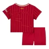 Kids Liverpool Thuisshirt 2024-2025 Voetbalshirts Korte Mouw (+ Korte broeken)-1