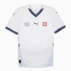 Zwitserland Granit Xhaka #10 Uitshirt EK 2024 Voetbalshirts Korte Mouw-1